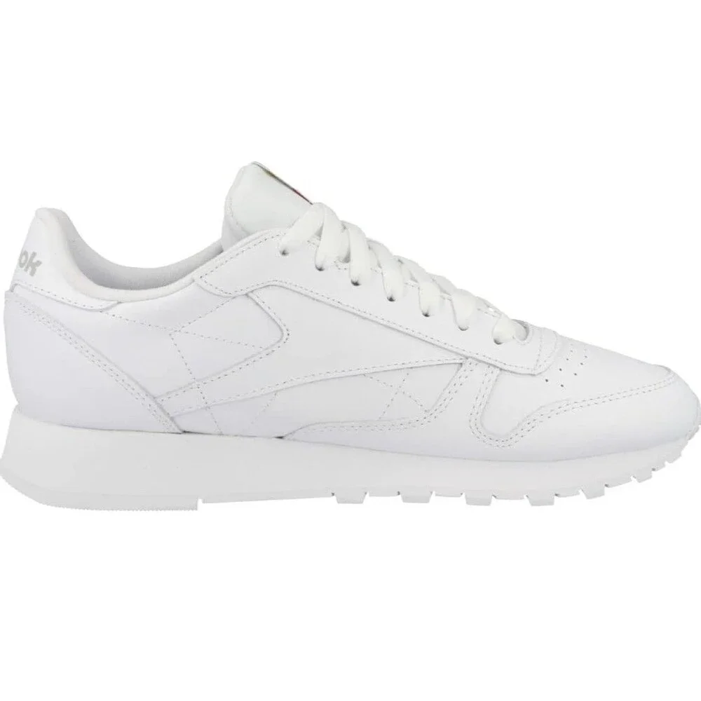 Reebok Classic Natural Leather White/white 100008492 Men's Size 3.5